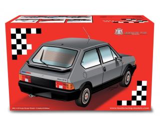 Fiat Ritmo 130 TC Abarth - 1985 Rosso Laudoracing 1:18 Resinemodell (Türen, Motorhaube... nicht zu öffnen!)
